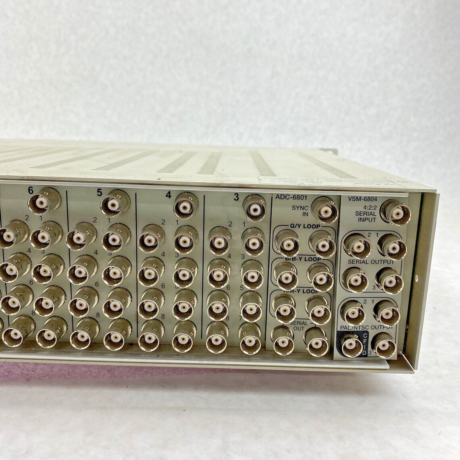 Leitch FR-6804-1 Digital Glue with 10x DVB-8020D video buffer cards