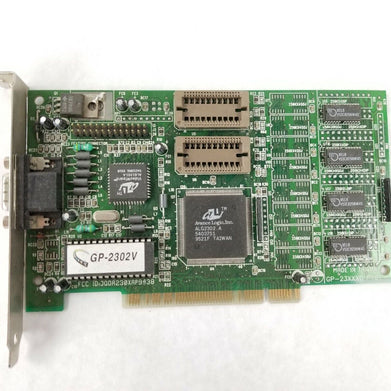 Avance Logic GP-2302VD-A40 PCI VGA Video Graphics Card