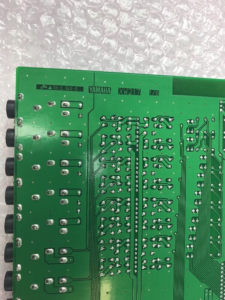 Yamaha M2500 Mixing Console Back Panel Board input/Output Jacks and Sub In Jacks