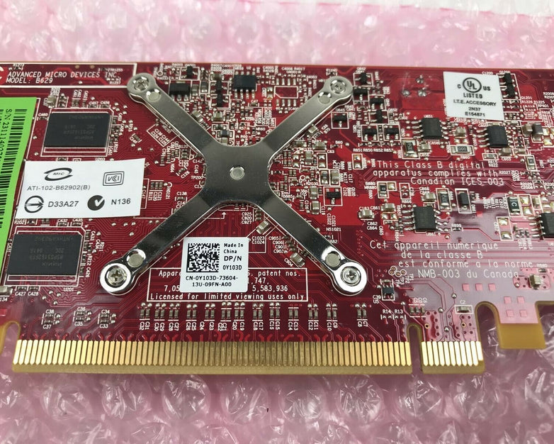 ATI 109-B62941-00 Radeon HD 3450 256MB DDR2 PCIe Video Card Lot of 5