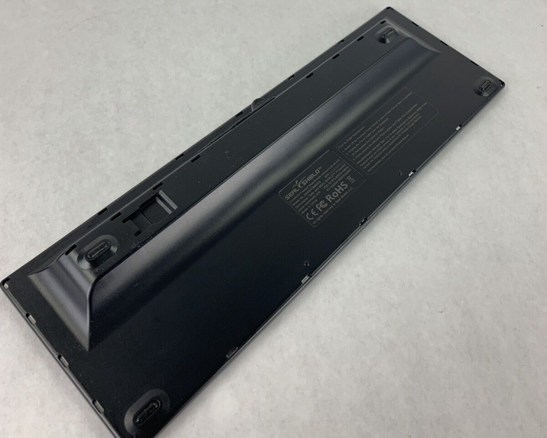 Seal Shield Wireless Waterproof Keyboard SSKSV099WV2 Black Tested No Receiver