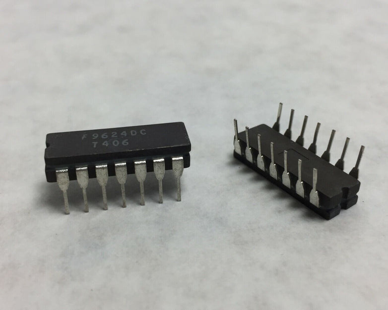 NOS  Fairchild F9624DC Integrated Circuits  Lot of 10