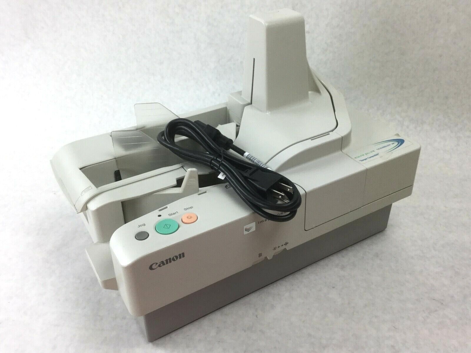 Canon CR180 Check Scanner  Includes Power Supply  Needs Ink Cartridge