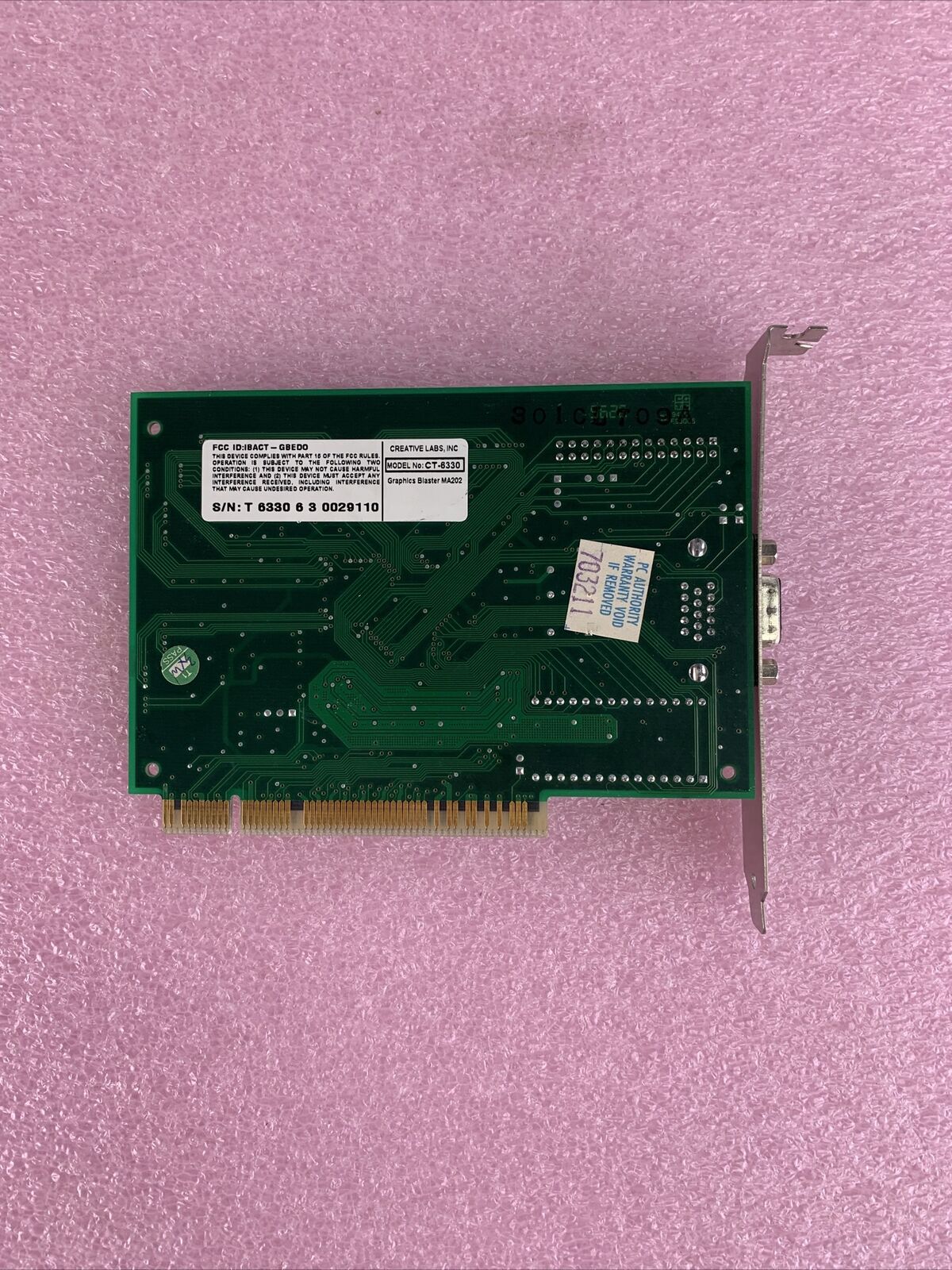 Creative Technologies Graphics Blaster CT6330