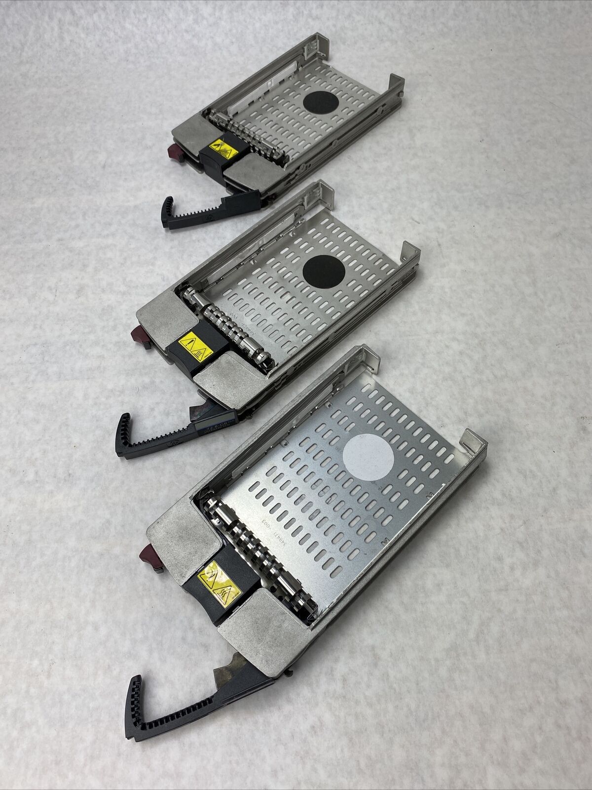 Lot of 3 HP ULTRA3 SCSI Hard Drive Caddy Tray 233349-001 Tray Only