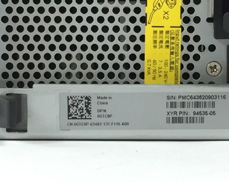 Dell GTC8P 440W Power Supply EqualLogic PS6000 94535-05