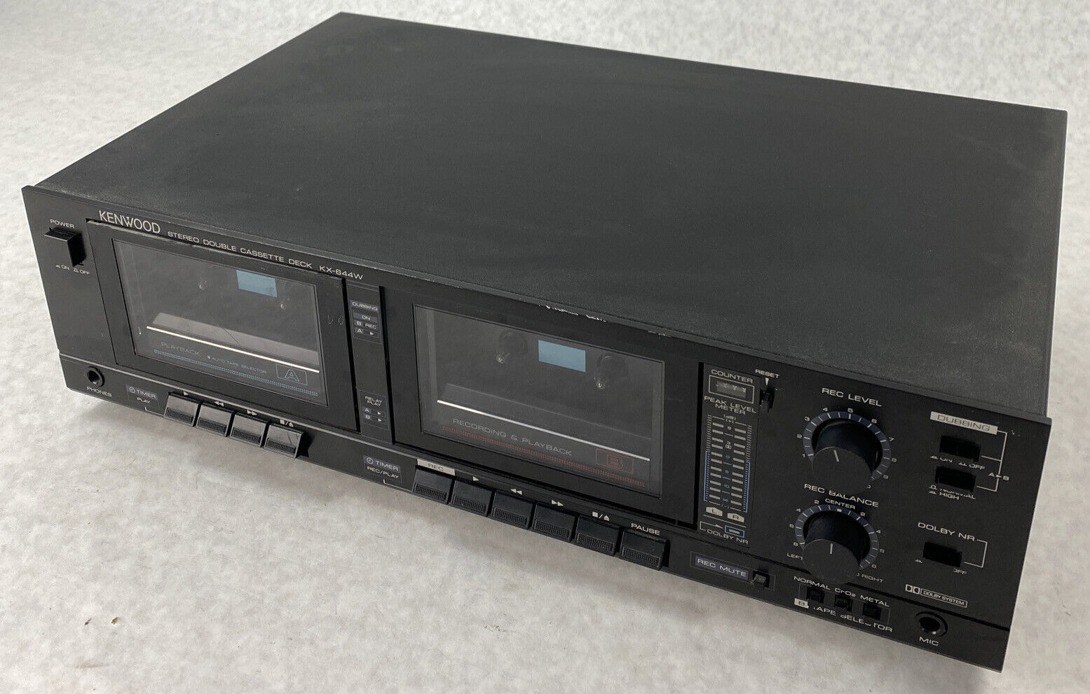Kenwood KX-644W Dual Tape Recording Playback Stereo Double Cassette Deck PARTS