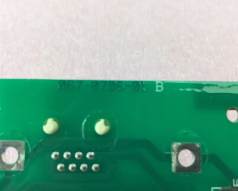 Bayer Switch Panel ID Reader Interface Assy Board 067-B345-02H