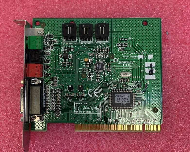 Creative Labs Ensoniq ES1371 PCI Audio Card