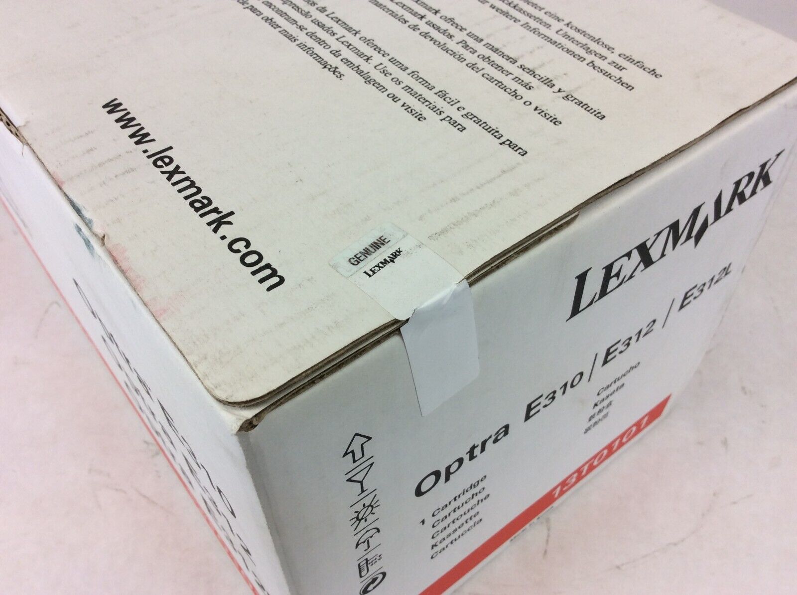 Lexmark High Yield Toner Ink 13T0101 Optra E310 E312 E312L