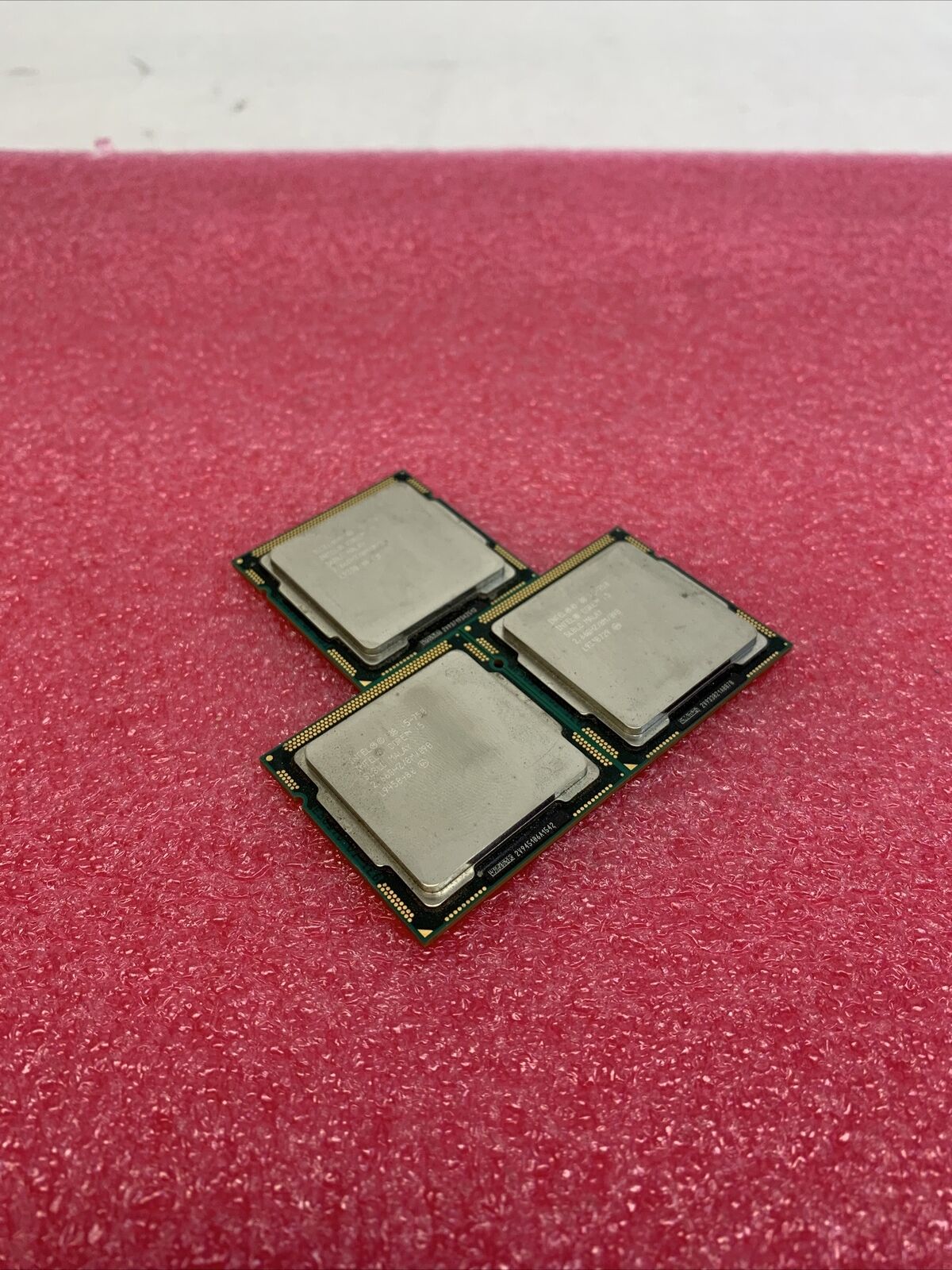 Lot Of 3 Intel Core i5 750 2.66GHz Quad-Core (BX80605I5750) Processor