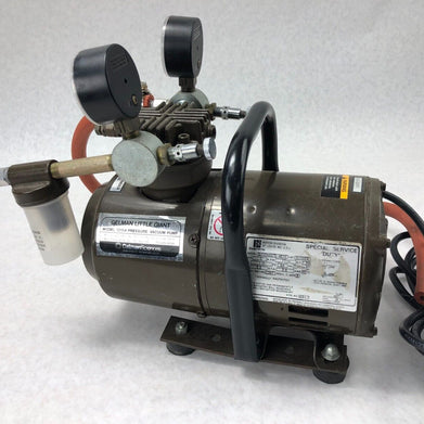 Gelman Instrument Co. Little Giant 13154 Pressure Vacuum Pump Emerson SA55NX