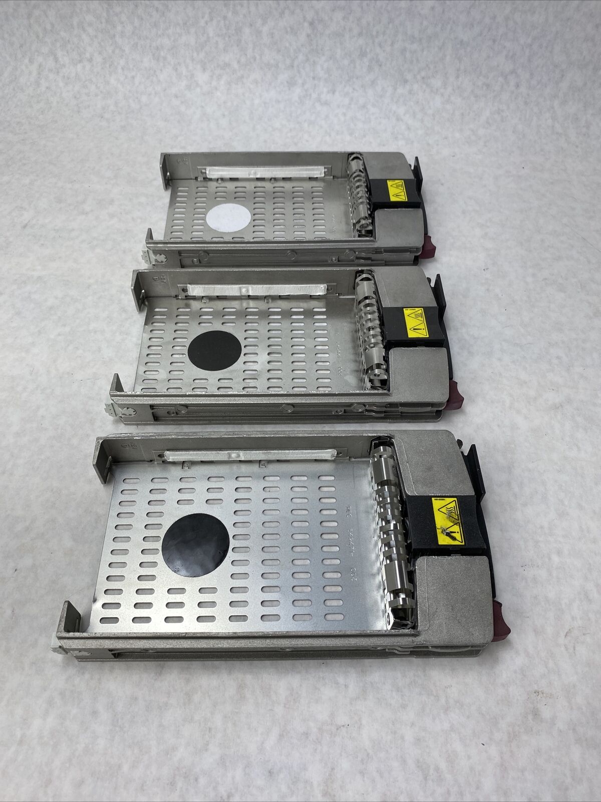 Lot of 3 HP ULTRA3 SCSI Hard Drive Caddy Tray 233349-001 Tray Only