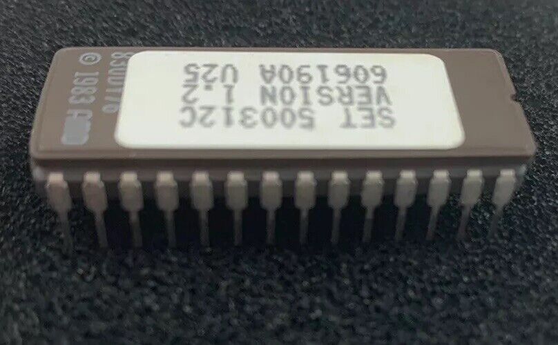 AMD 1983 AM27512DC Microcircuit SET Version 1.1 & 1.0 (Lot of 2)