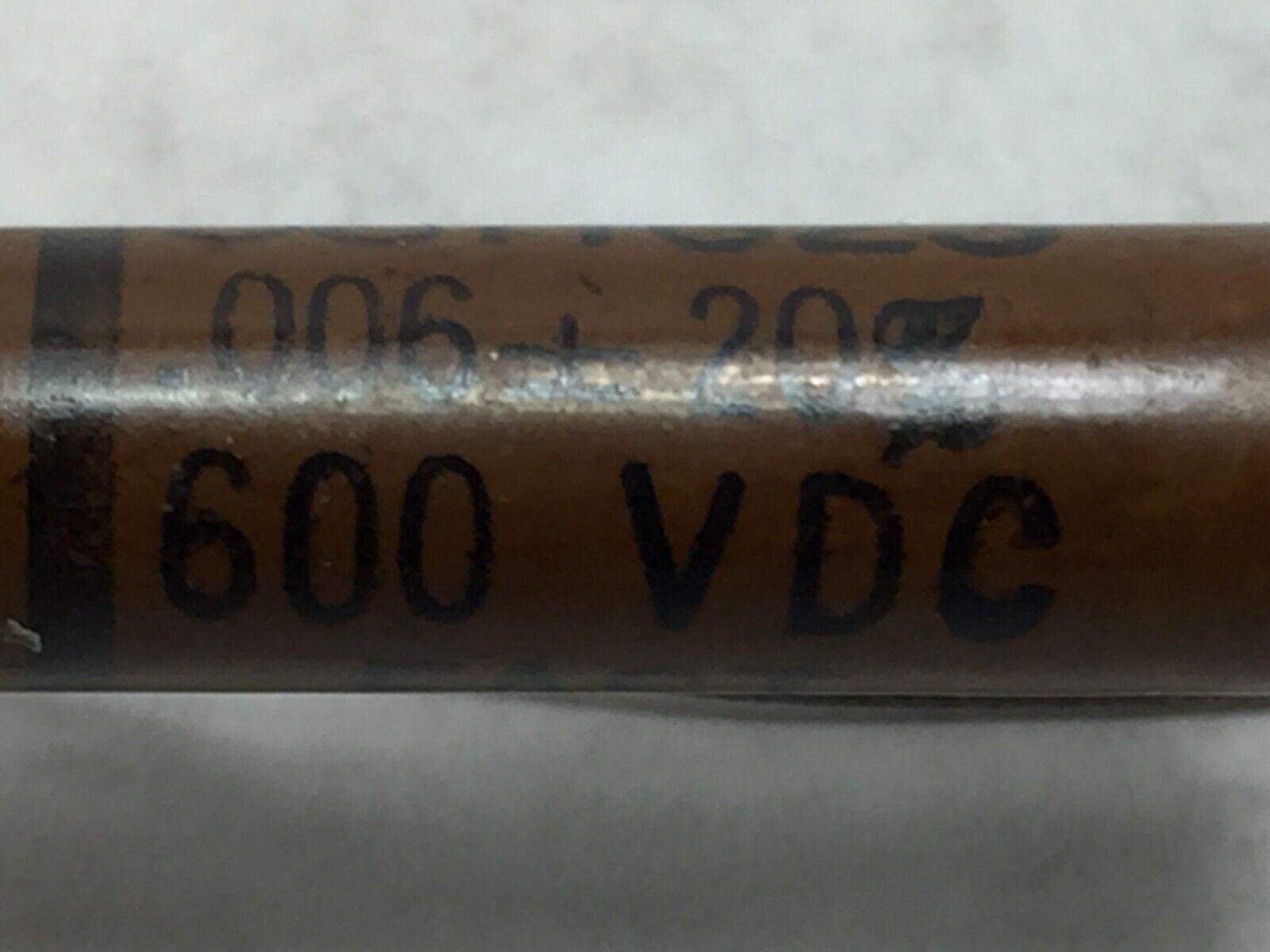 38H623 .006  600VDC 178703 Capacitor  Lot of 4