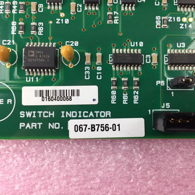 Siemens Bayer 067-B756-01 Switch Indicator Board