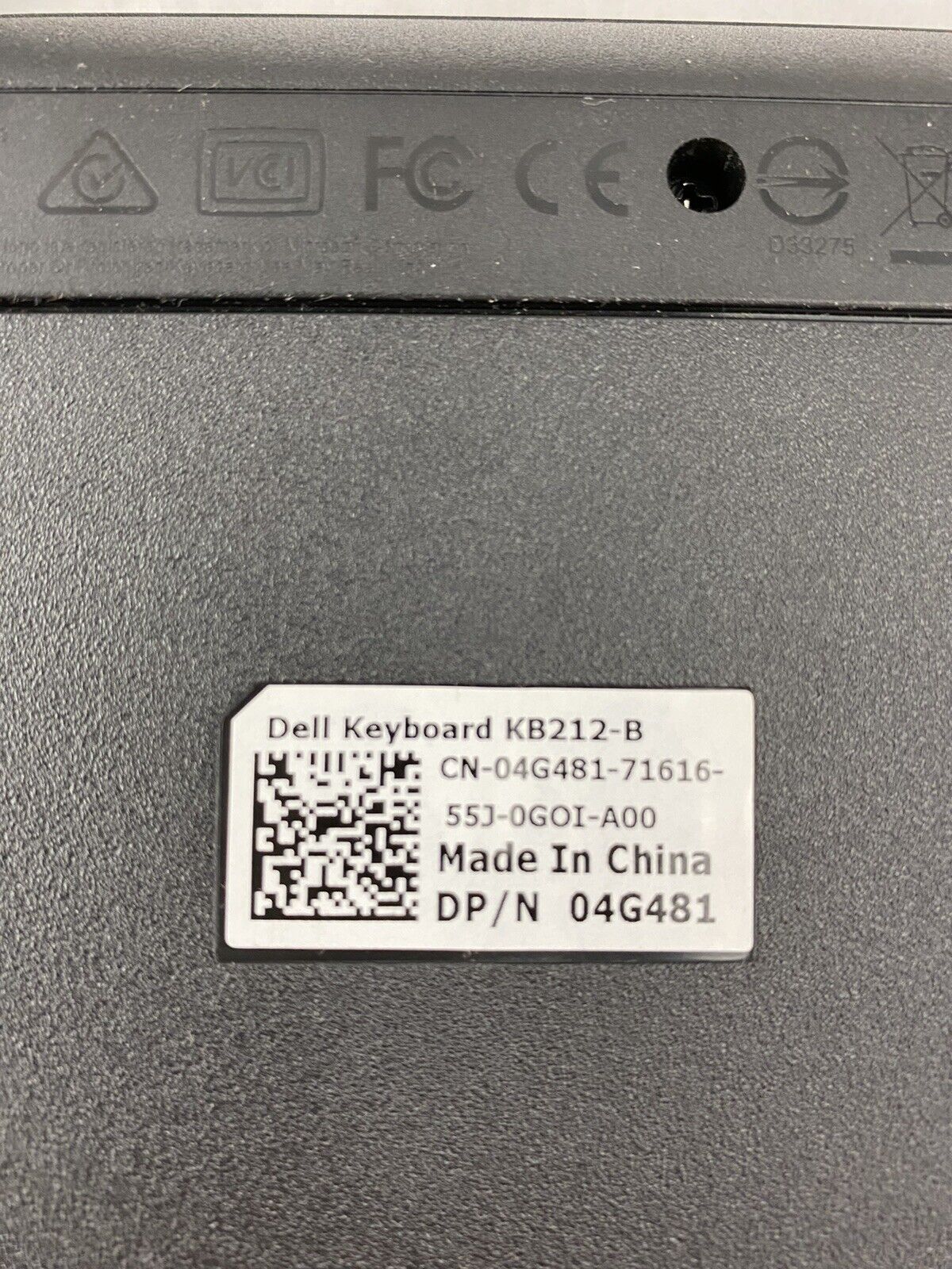 Lot of 3 Dell Keyboards KB212-B DP/N 04G481