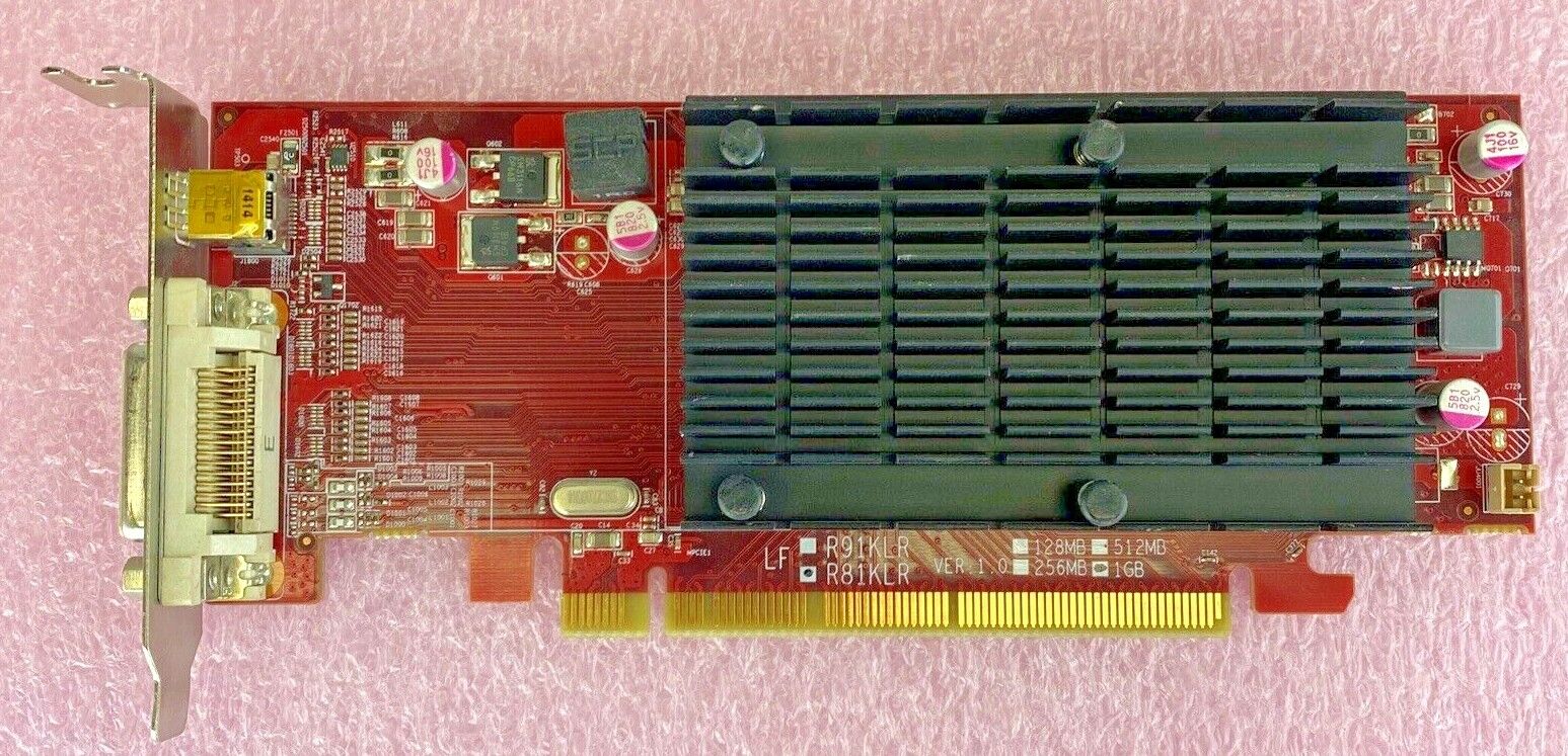 VisionTek 6350DMS1GPC Radeon LF R81KLR 1GB DDR3 PCI video graphics card