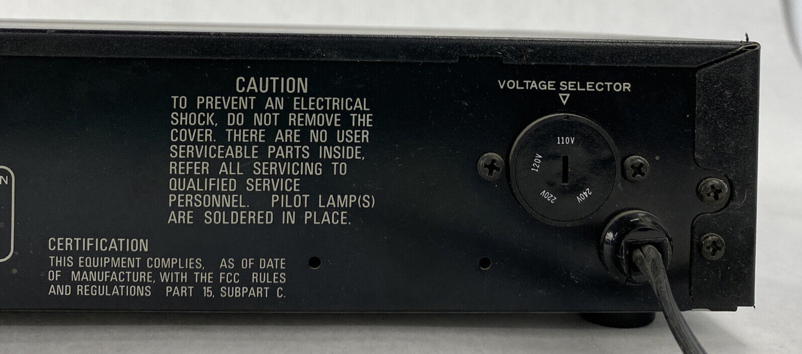 Pioneer TX-530 Stereo Tuner Vintage UNTESTED