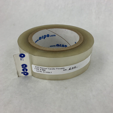 New ACPO 610T Thermal Transfer Printable Tape S11054-7