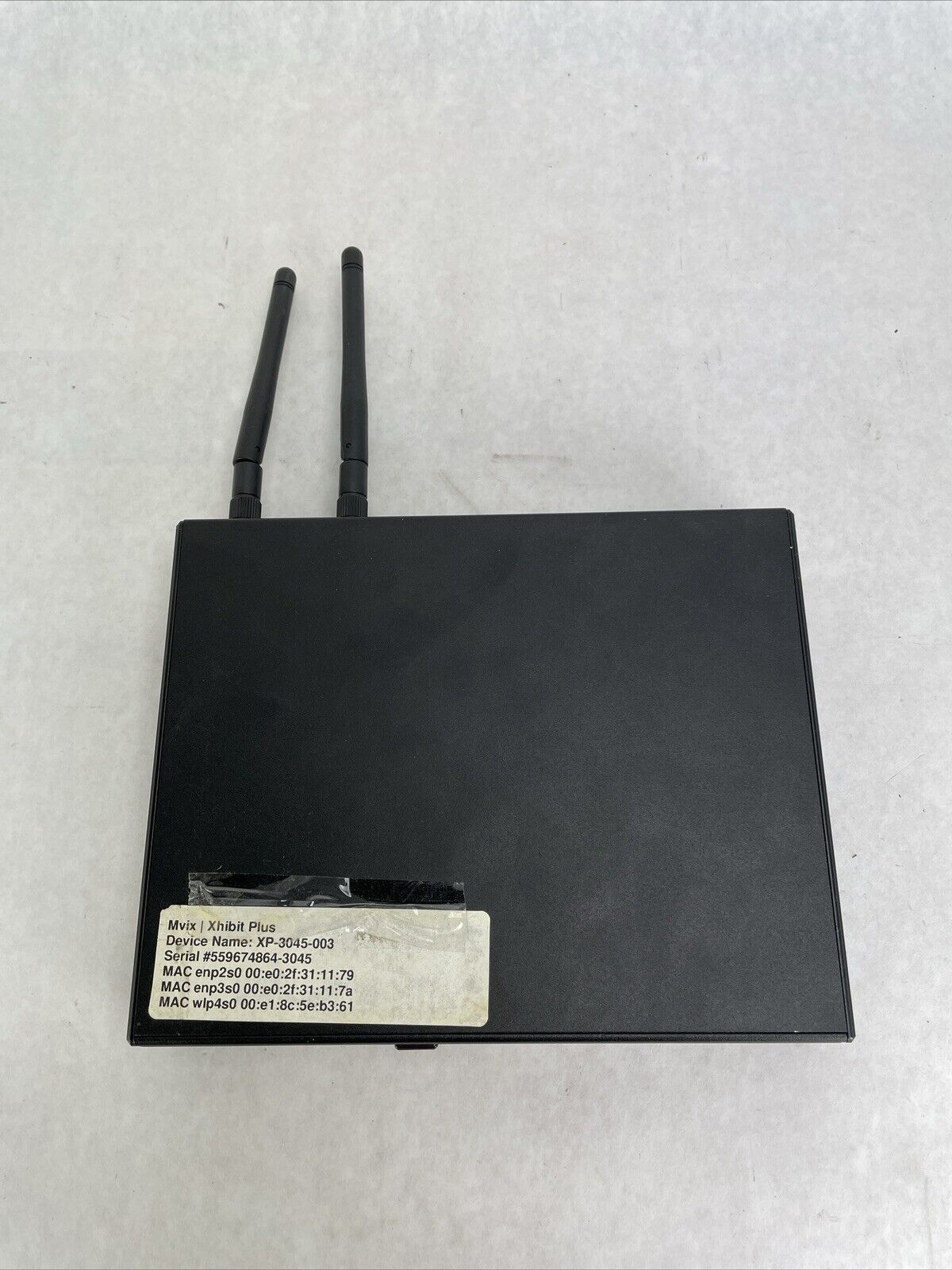 Mvix Xhibit Plus SFF Intel Celeron 3865U 1.8GHz 4GB RAM No HDD No OS XP-3045-003
