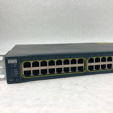 Cisco WS-C3560-48PS-S Catalyst 3560 Series PoE-48 Ethernet Switch