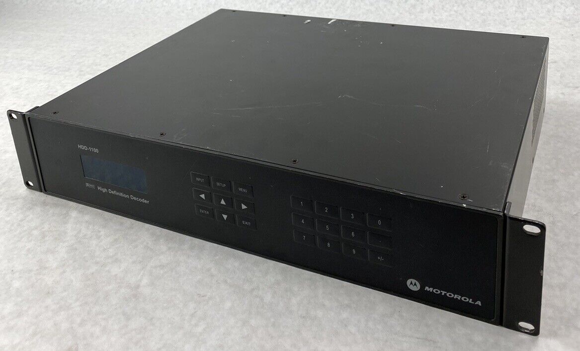 Motorola HDD-1100 Vintage High Definition TV Decoder Grade C