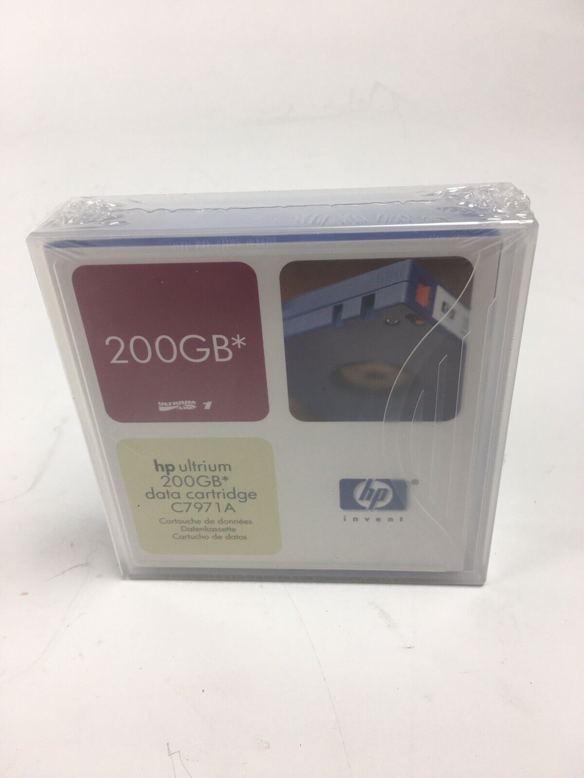 HP LTO-1 Ultrium 200GB Data Cartridge C7971A, 5 pack