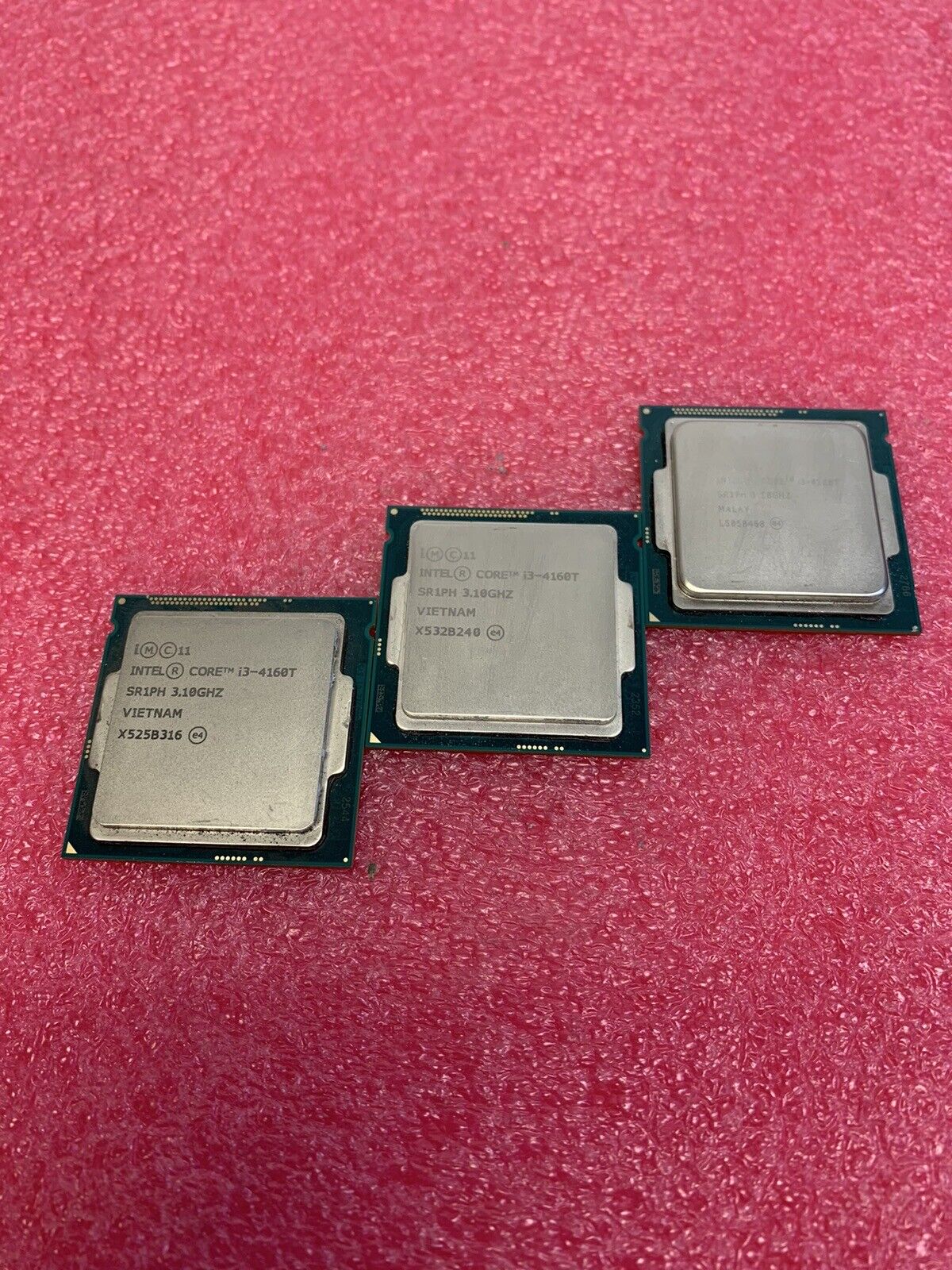 lot of 3 Intel Core i3-4160T SR1PH 3.1GHz
