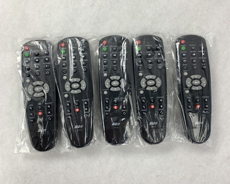 Lot of 5 New AVer RM-N6 for AVerVision M70 Remote Control