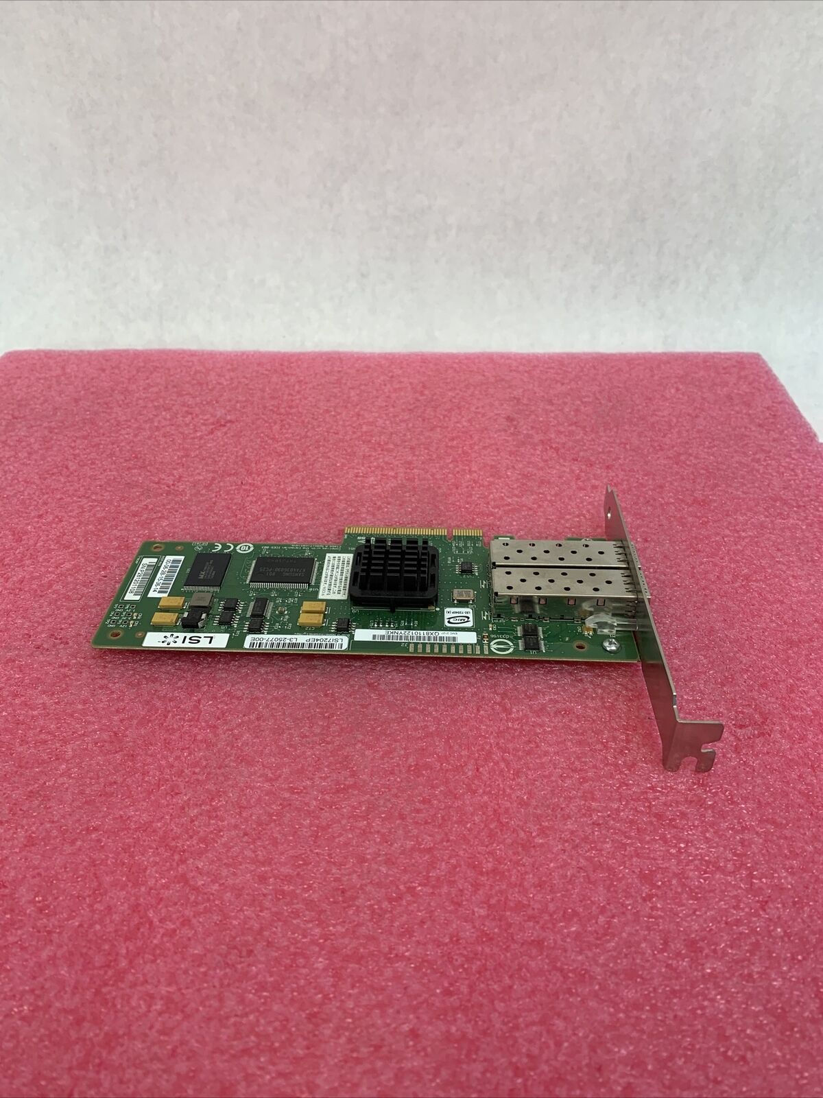 LSI 7204EP-LC 4GB Dual-Port PCIe Fiber Channel