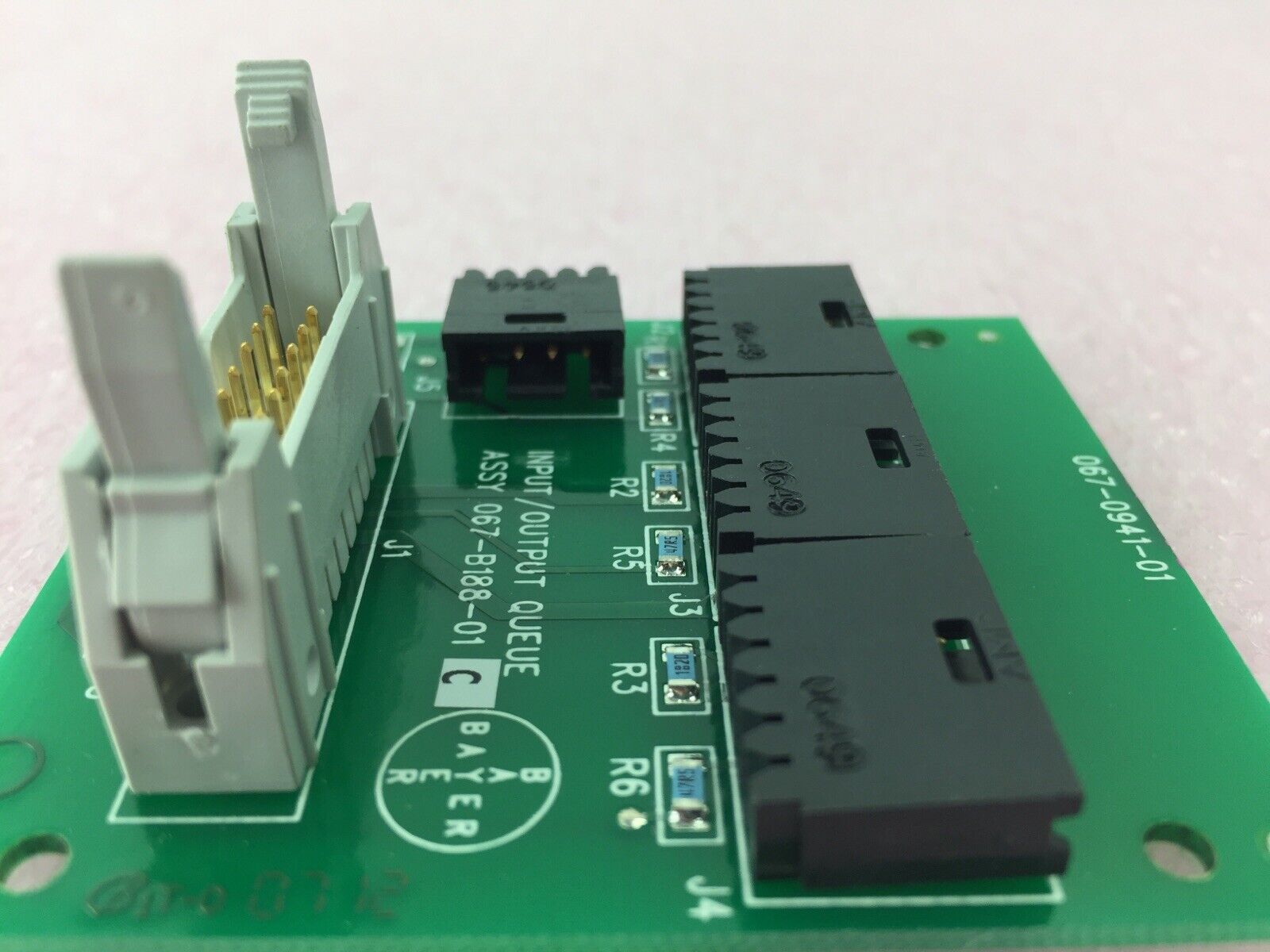 Bayer Input Output Queue Assy - Board 067-B188-01C - 067-0941-01