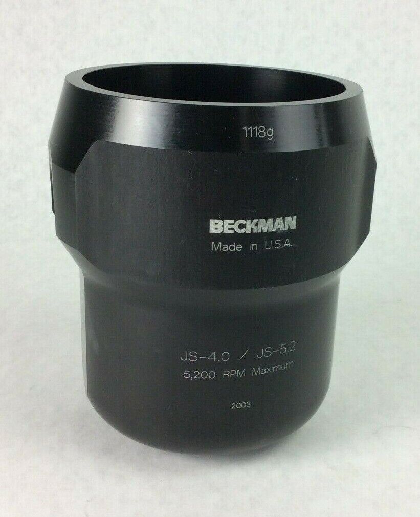 Beckman Coulter JS-4.0 JS-5.2 5200 RPM 1118g Centrifuge Swing Bucket