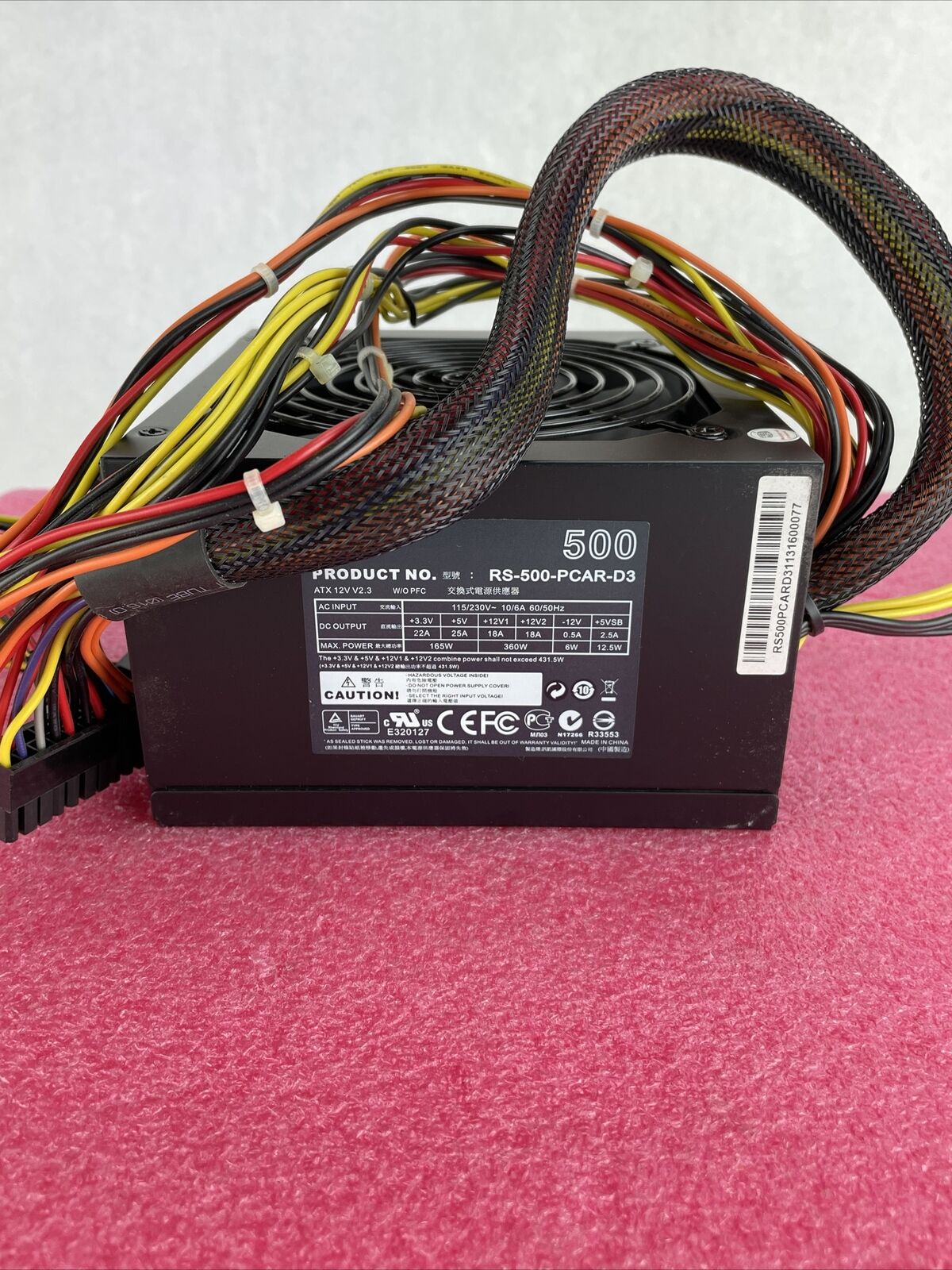 Cooler Master RS-500PCAR-D3 500W Power Supply