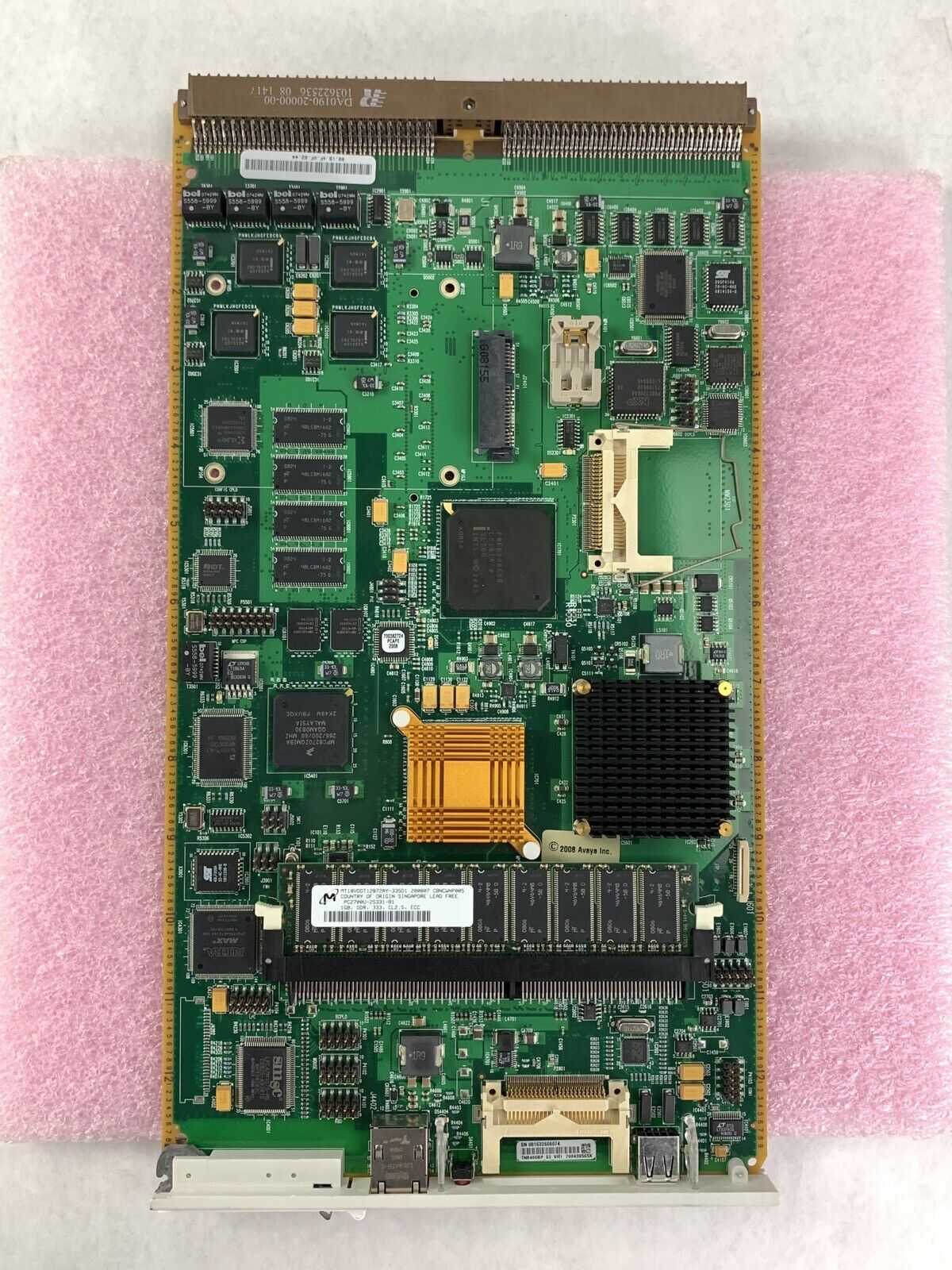 Avaya TN8400BP Media Server 700439565 Card Board with 1GB DDR No Hard Drive