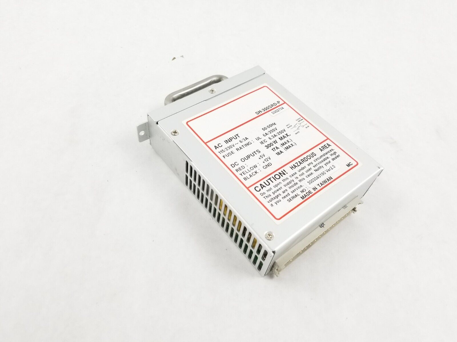SH-300SRD-P 300W 115/230V 5V/17A 12V/18A