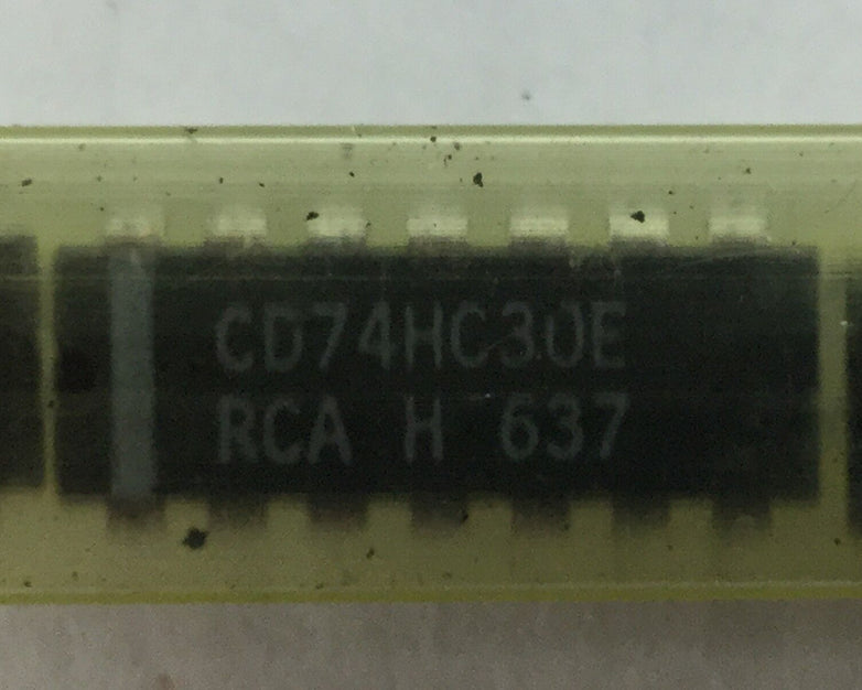 RCA CD74HC30E 14 Pin, NEW (Lot of 4)