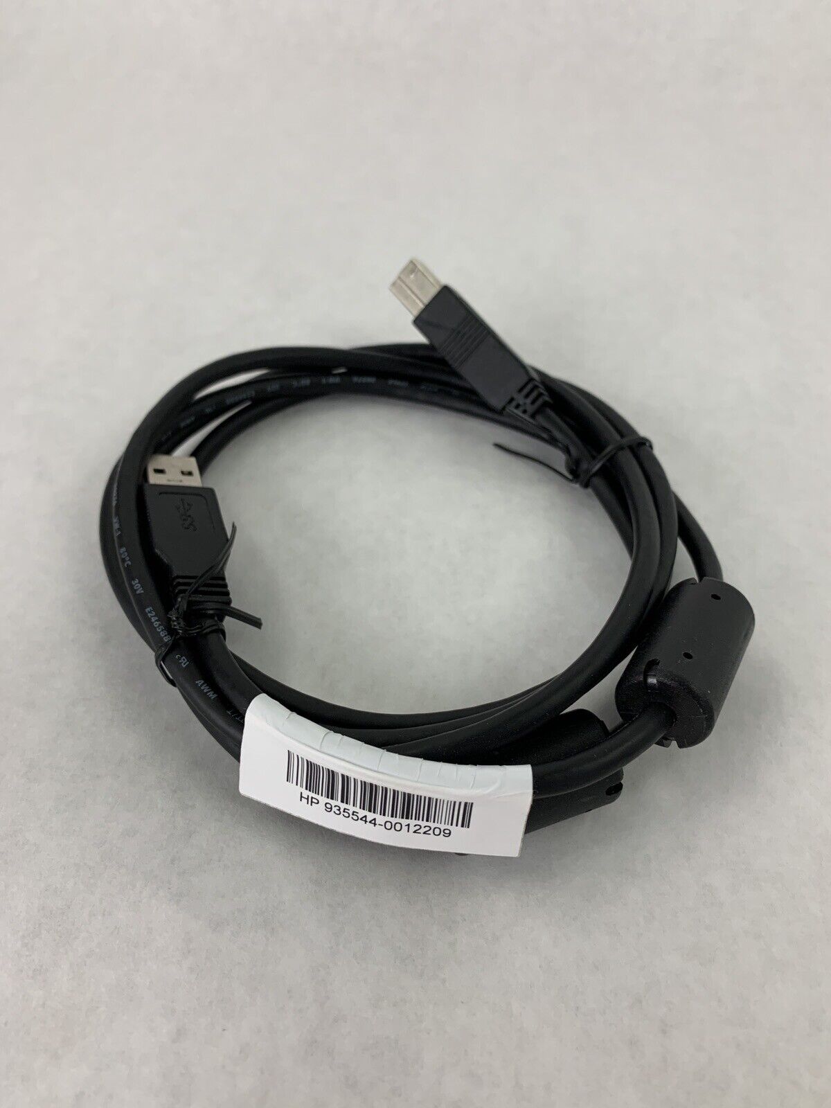 Pair of HP 935544 6ft USB 3.0 Cable USB Type-A Type-B 935544-0012209