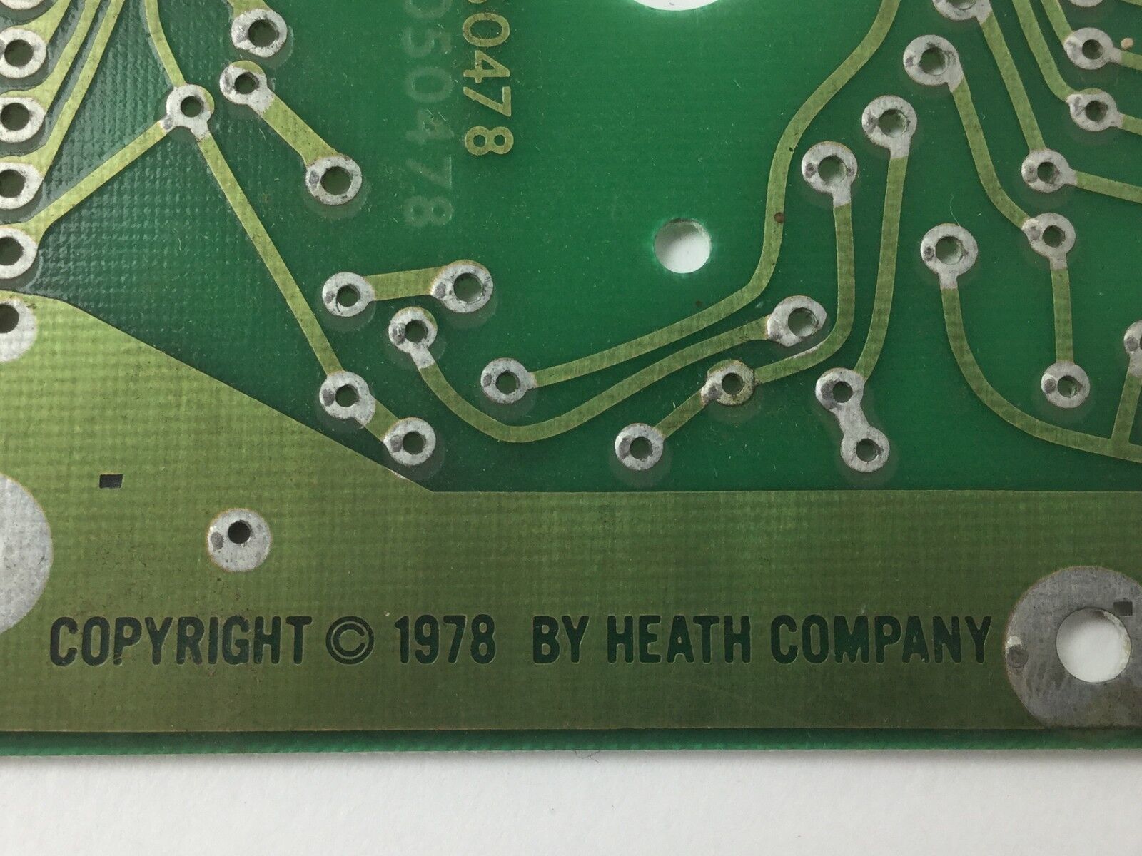VINTAGE (1978 Copyright) Heath Company 85-1905-1 Circuit Board