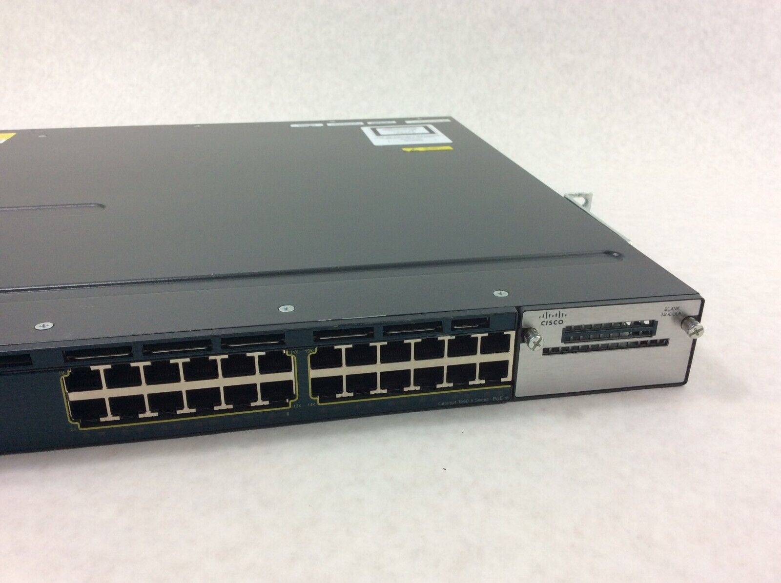 Cisco Catalyst 3560X GBE WS-C3560X-24P-S POE+ Network Switch