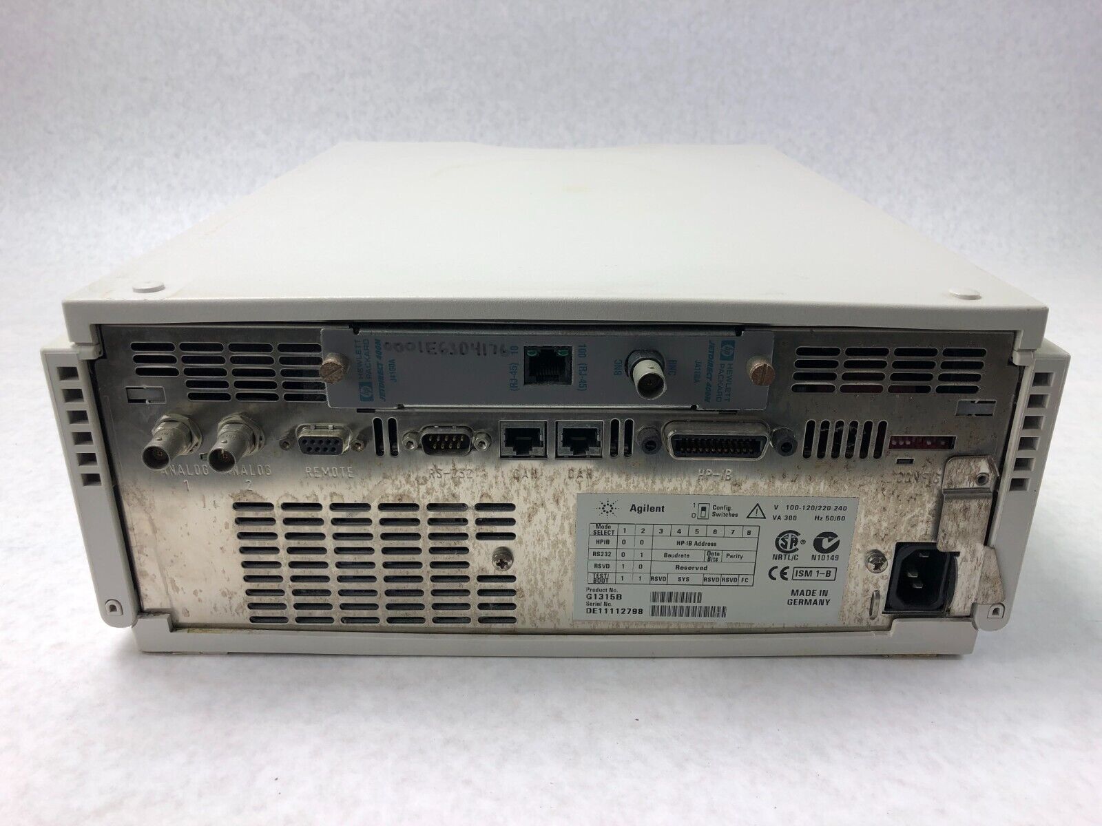 Agilent G1315B HP 1100 Series Diode Array Detector DAD DE11112798