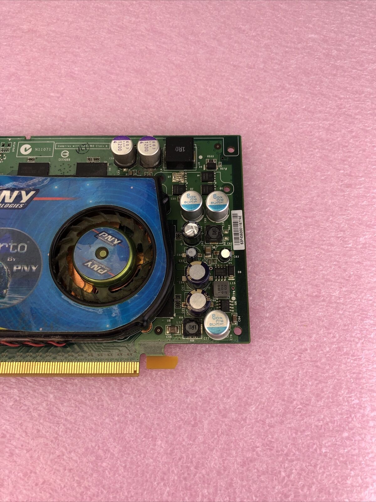 PNY GeForce 7600GT 256MB SLI Dual DVI PCI-E Video Card VCG7600GXPB GPU