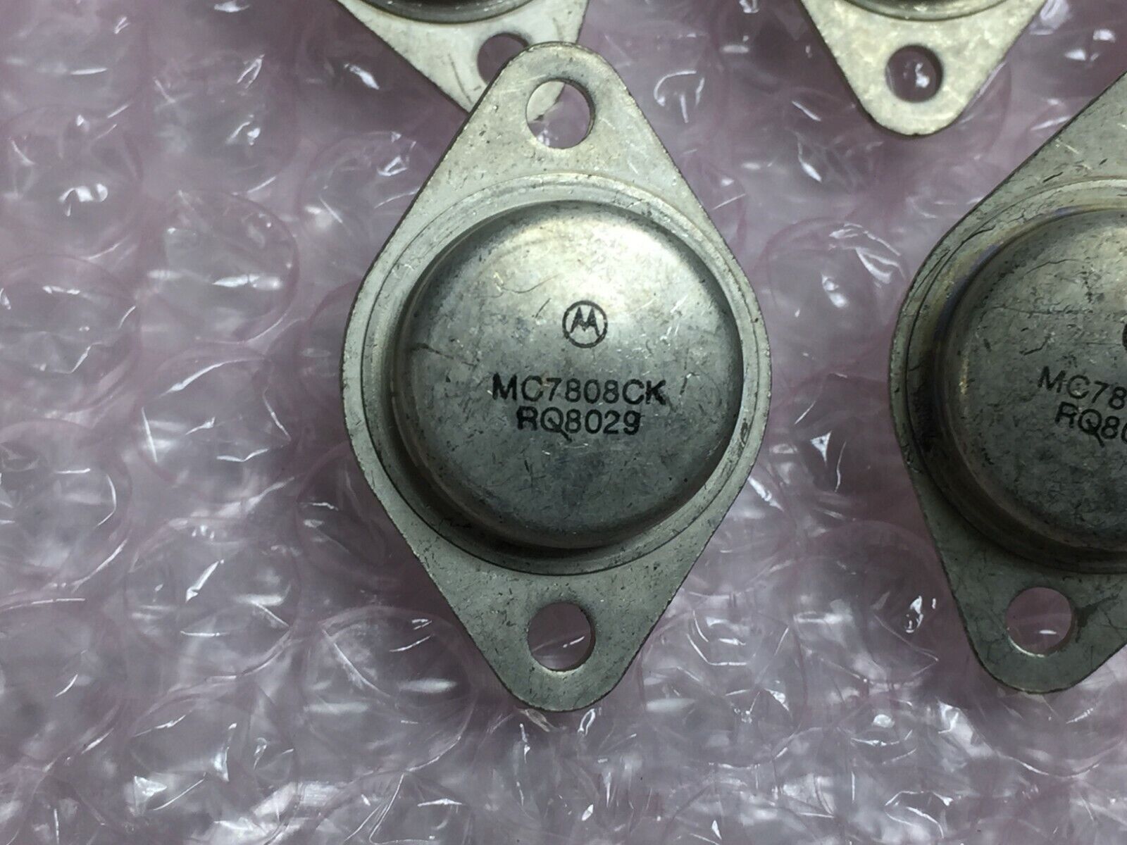 NOS Motorola MC7808CK Voltage Regulator  Lot of 5