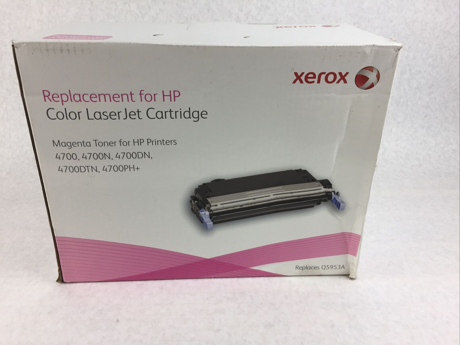 Xerox Replacement Magenta Toner Cartridge for HP 4700  Q5953A  13,100 page yield