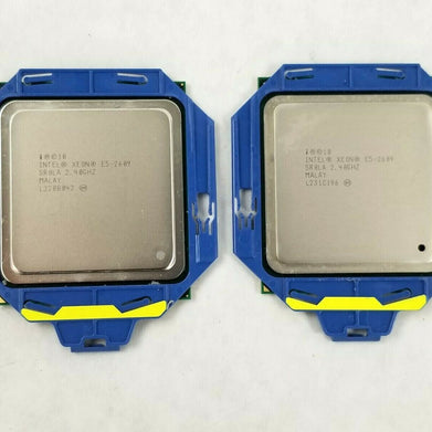 Matching Pair Intel Xeon E5-2609 SR0LA 2.40GHz Quad Core LGA2011 CPU