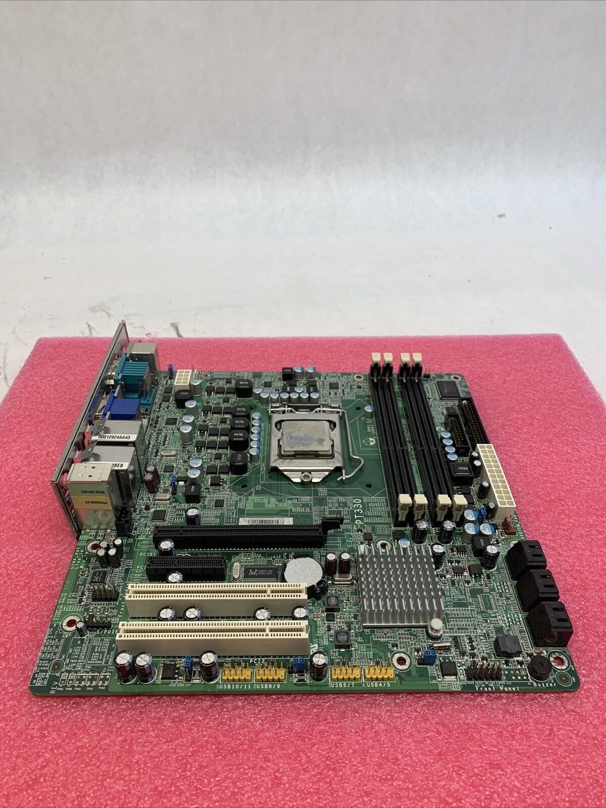 DFI PT330 Motherboard Intel Core i5-660 3.3GHz No RAM w/Shield