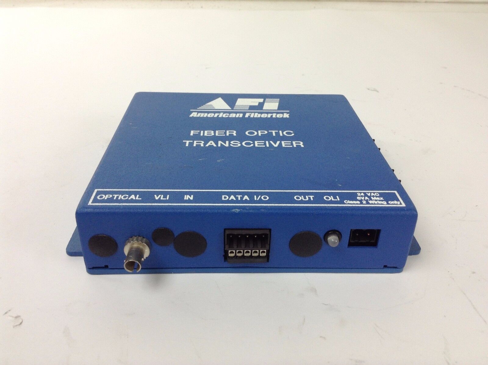 American Fibertek Model MR-0480 Fiber Optic Transceiver