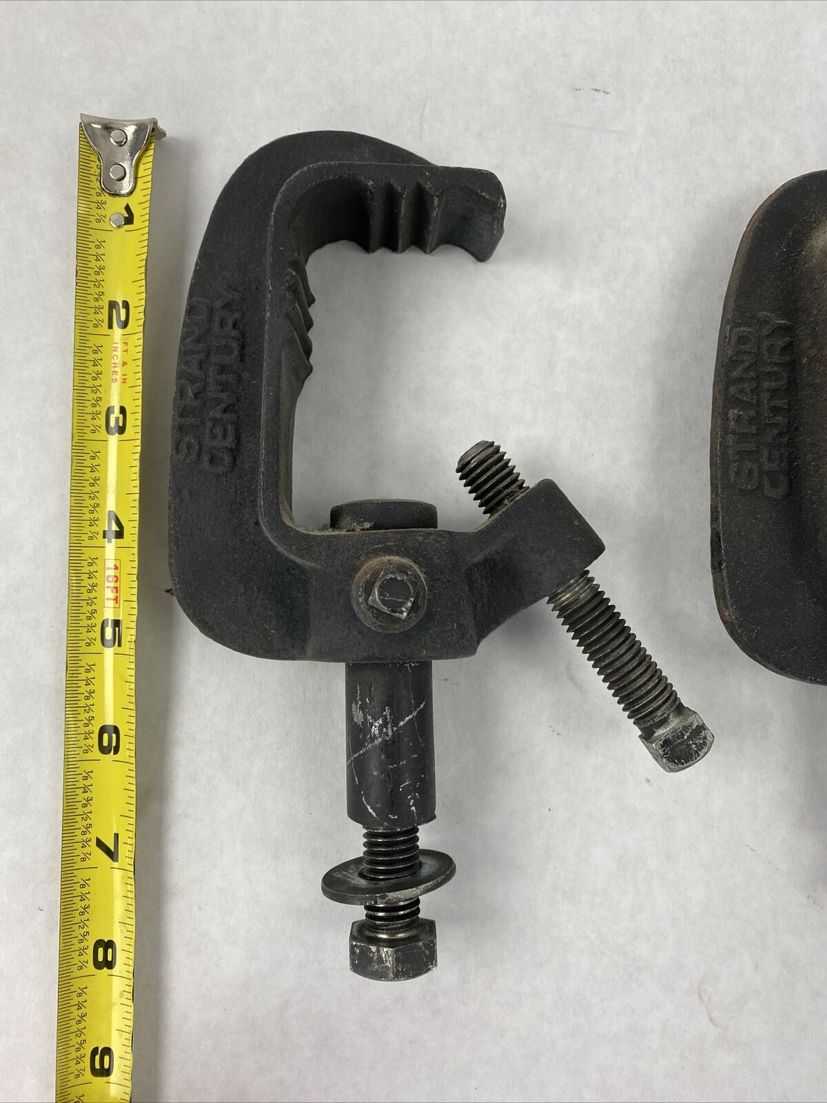 Lot( 2 ) Century C-Clamp Heavy Duty Stage Light Pipe Clamps