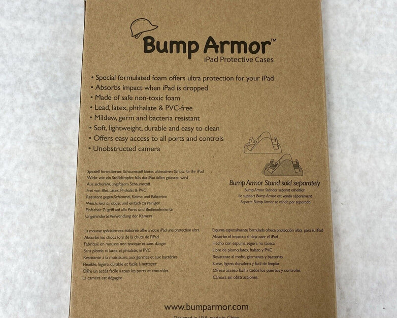 BumpArmor 1900BK Air 2 Light  iPad Protective Case For Apple iPad Air 2