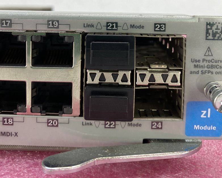 HP ProCurve 5400 zl Switch Module J8705A 5070-2134 B-4927-D3 NO POWER CORDS